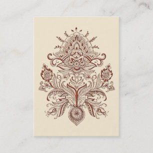 Indian Paisley - Business Card