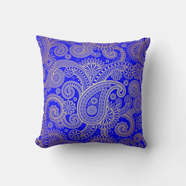 Indian Paisley Cushion (Front)