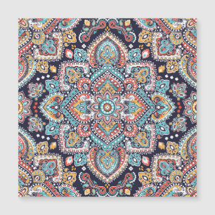 Indian Paisley: Ethnic Mandala Pattern