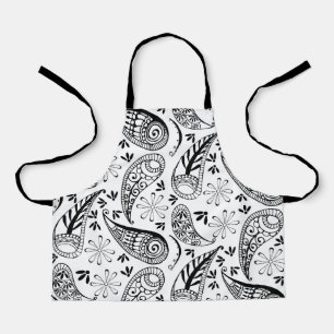 Indian Paisley Pattern Mankolam Apron