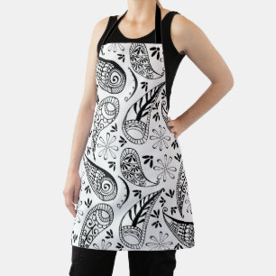 Indian Paisley Pattern Mankolam Apron