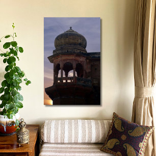 Indian Palace Corner Canvas Print