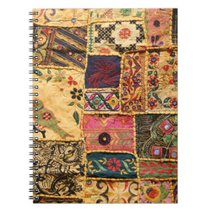 Indian Patchwork: Hampi Market Cloth. Notebook