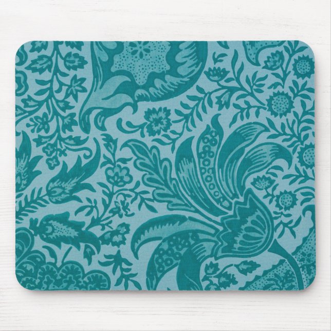 Indian Pattern (by William Morris) Mouse Mat (Front)