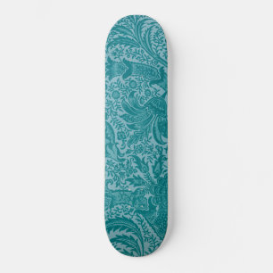 Indian Pattern (by William Morris) Skateboard
