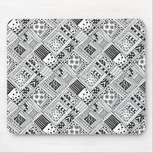 Indian Pattern Doodle Mouse Mat
