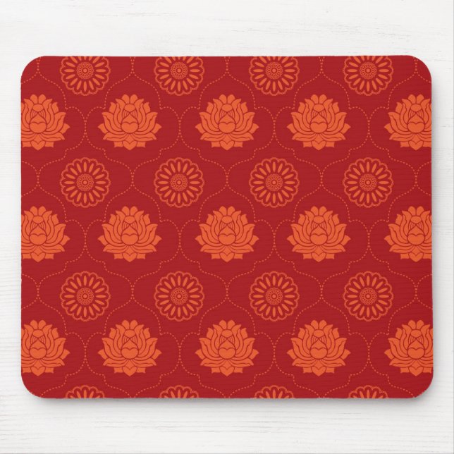 Indian Pattern Mouse Mat (Front)