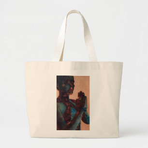 Indian Prayer Large Tote Bag