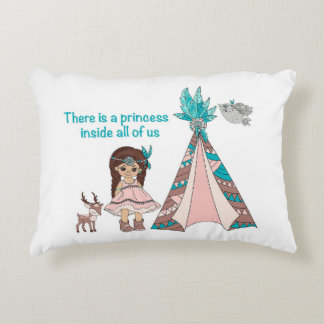 Indian Princess Decorative Cushion