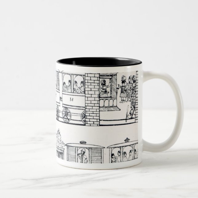 Indian Railway Two-Tone Coffee Mug (Right)