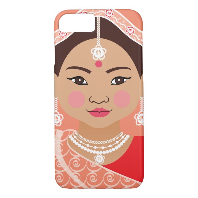 Indian (Red) Matryoshka Case (Back)