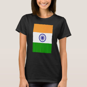 Indian Retro Vintage National Flag India T-Shirt