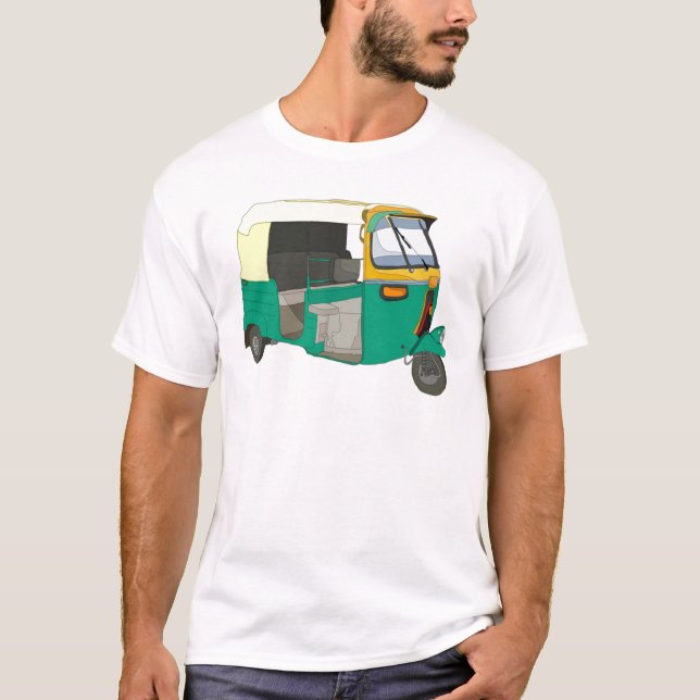 Indian Rickshaw T-Shirt (Front)