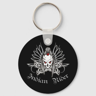 Indian Rider Key Ring