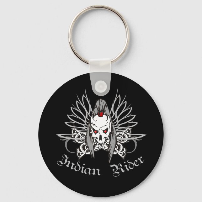 Indian Rider Key Ring (Front)