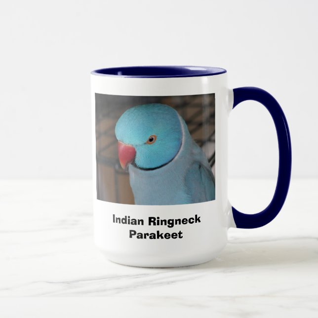 Indian Ringneck Parakeet Mug (Right)
