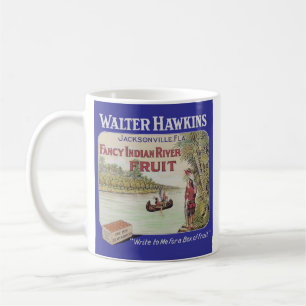 Indian River Fruit Vintage Fruit Crate Coffee Mug