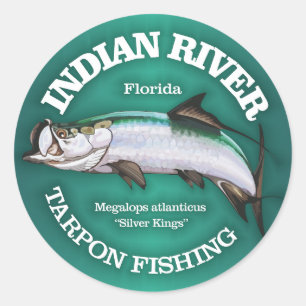 Indian River (Tarpon) Classic Round Sticker