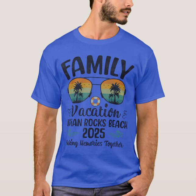 Indian Rocks Beach Florida Family Vacation 2025 Su T-Shirt (Front)