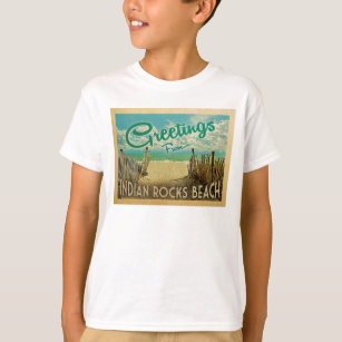 Indian Rocks Beach Vintage Travel T-Shirt