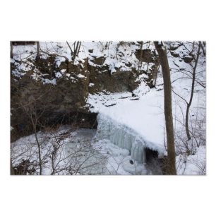 Indian Run Falls, Dublin, Ohio Photo Print