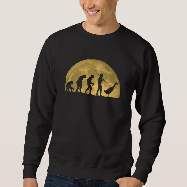 Indian Runner Duck Sweatshirt (Front)