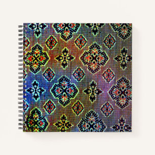 Indian Sari Design Notebook