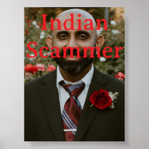 Indian Scammmer Poster