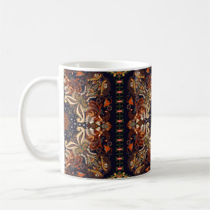 Indian seamless ornament. Vintage symmetric patter Coffee Mug
