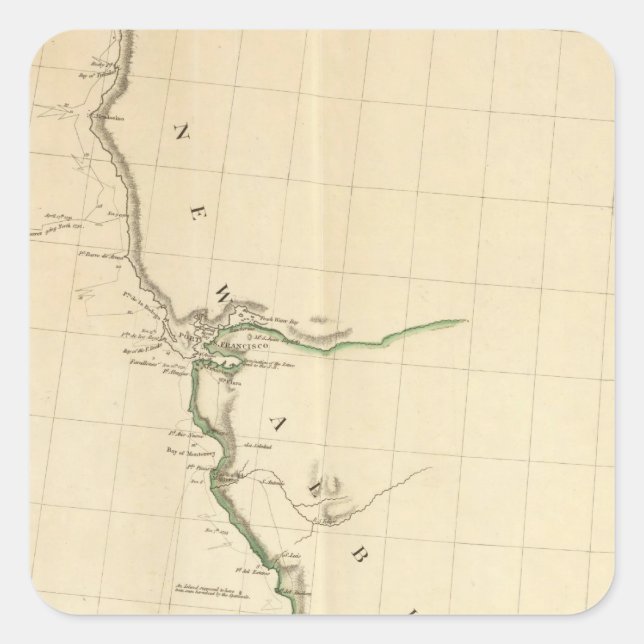 Indian Settlements California Square Sticker (Front)