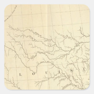 Indian Settlements in New Mexico Square Sticker