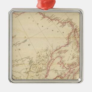 Indian Settlements in North America 2 Metal Tree Decoration