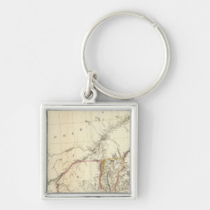 Indian Settlements in North America 5 Key Ring