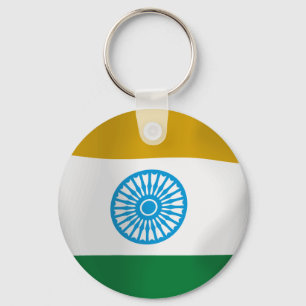 INDIAN SHIELD KEY RING