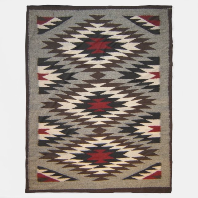 INDIAN (Simulated) Fleece Blankets (Front)