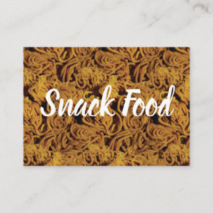 Indian Snack Murukku Crunchy Snack Food Business Card