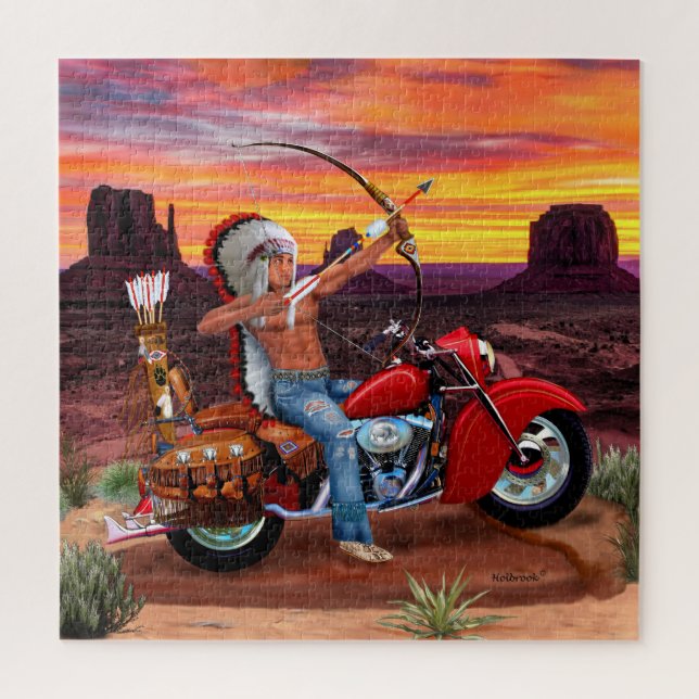 Indian Spirit Forever Jigsaw Puzzle (Vertical)