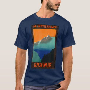 Indian State Railways Kashmir Vintage Railroad T-Shirt
