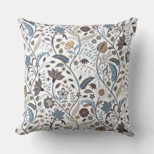 Indian Summer Autumn Floral Cushion