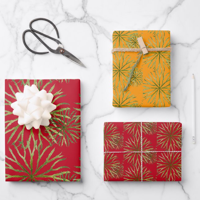 Indian Summer on a Wrapping Paper  Set (Front)