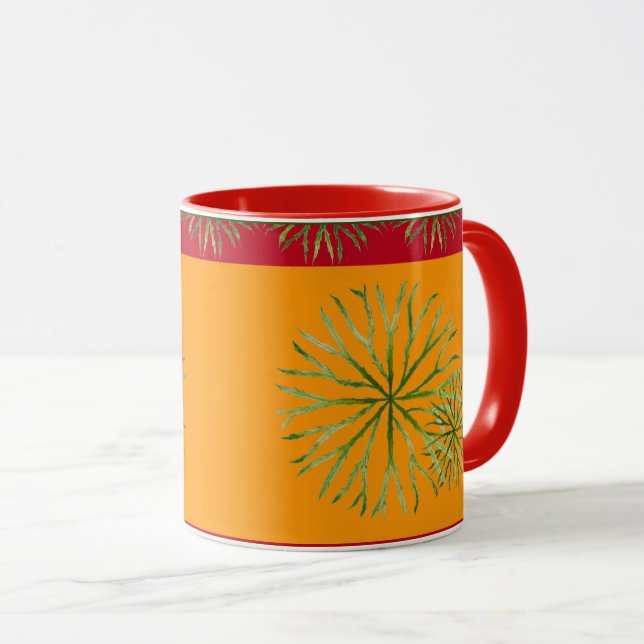 Indian Summer on an 11 oz. Combo Mug (O) (Front Right)