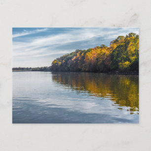 Indian Summer on the River Postcard