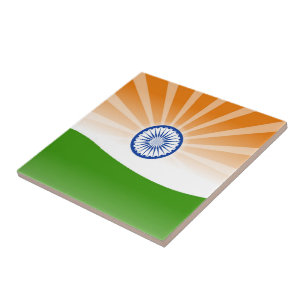 "Indian" sun Tile
