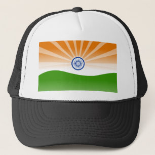 Indian sun trucker hat