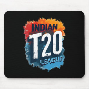 Indian T_20 League 2025 Cricket Design  Mouse Mat