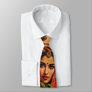 Indian Tea Picker Tie