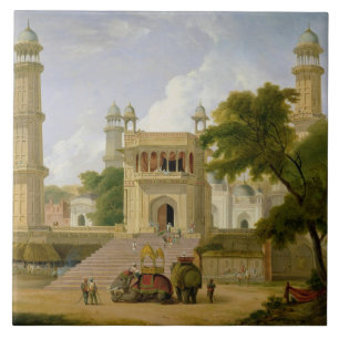 Indian Temple, said to be the Mosque of Abo-ul-Nab Tile