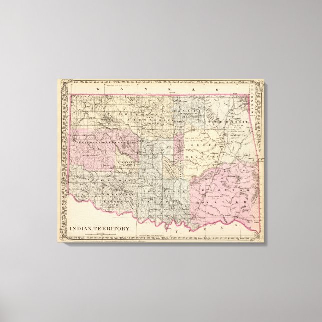 Indian Terr Canvas Print (Front)