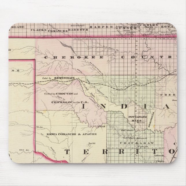 Indian Territory 2 Mouse Mat (Front)