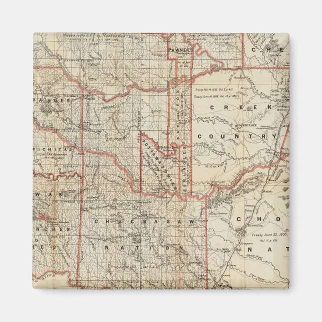 Indian Territory Magnet (Front)